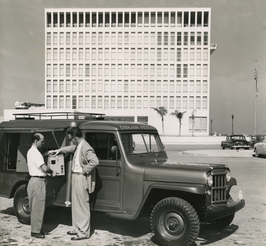 New US embassy, Havana, Cuba, 1953