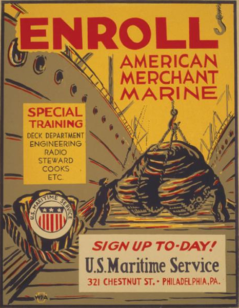 Merchant Marine poster