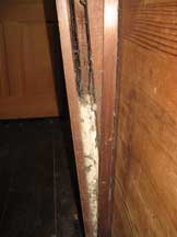 posters hidden in wall