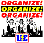 Organize! Organize! Organize!," Web graphic for UE, circa 2000